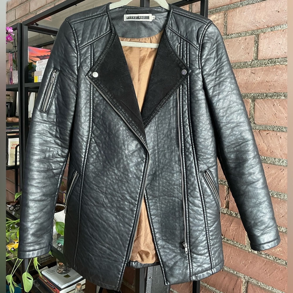SOLD Luxury Vegan Leather Jacket